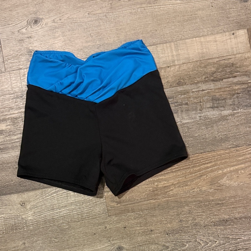 Blue and Black Varsity Athletic shorts